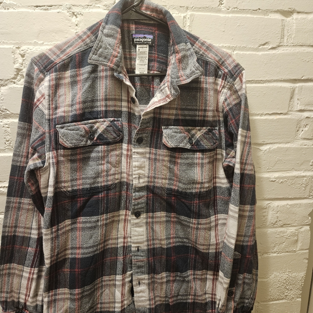 Patagonia Flannel Button Down Shirt Size M